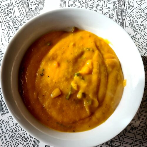 Carrot-Orange-Mint-Soup Recipe